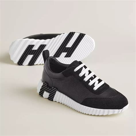 hermes bouncing sneaker black and white|Hermes sneakers men's.